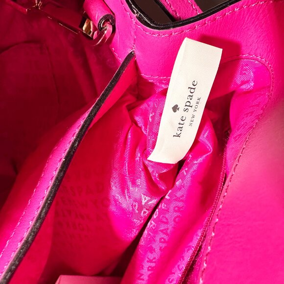 Kate Spade New York Scalloped Satchel in Hot Pink - Picture 6 of 7